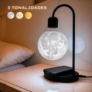Lámpara Luna Flotante – 3 Colores