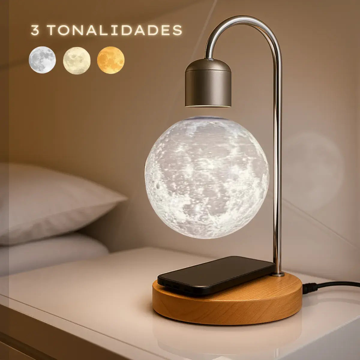 Lámpara Lunaticz Flotante - 3C - Transformá tu espacio