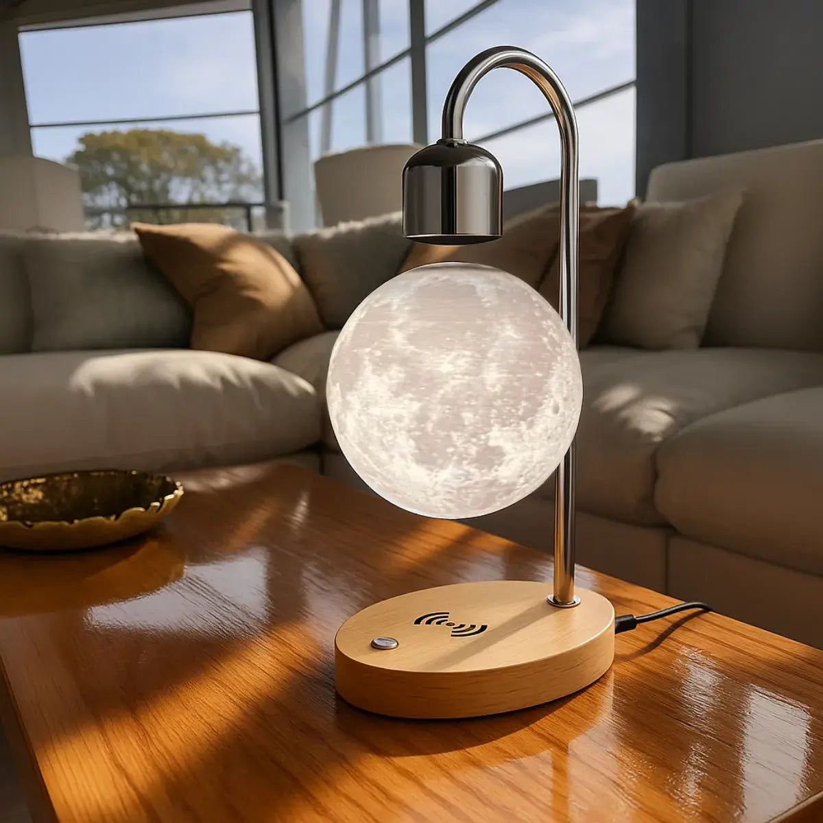 Lámpara Luna Flotante – 3 Colores