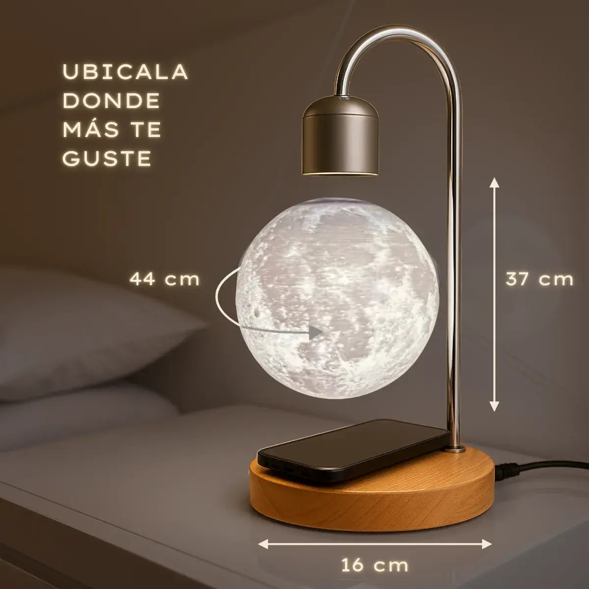 Lámpara Lunaticz Flotante - 7C - Transformá tu espacio