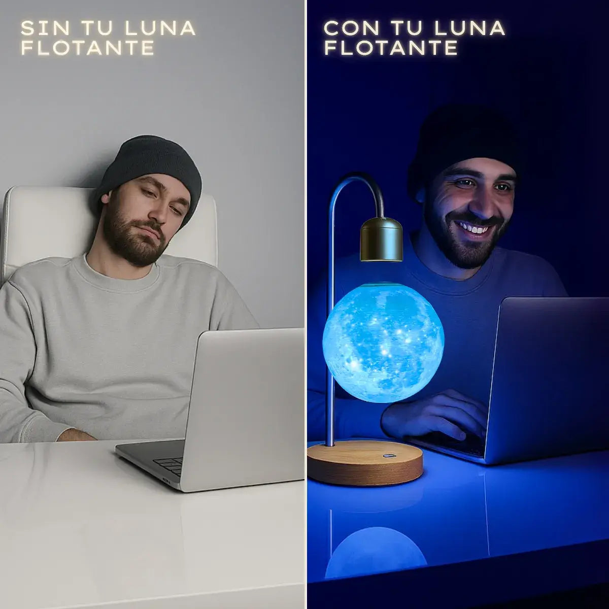 Lámpara Lunaticz Flotante - 7C - Transformá tu espacio