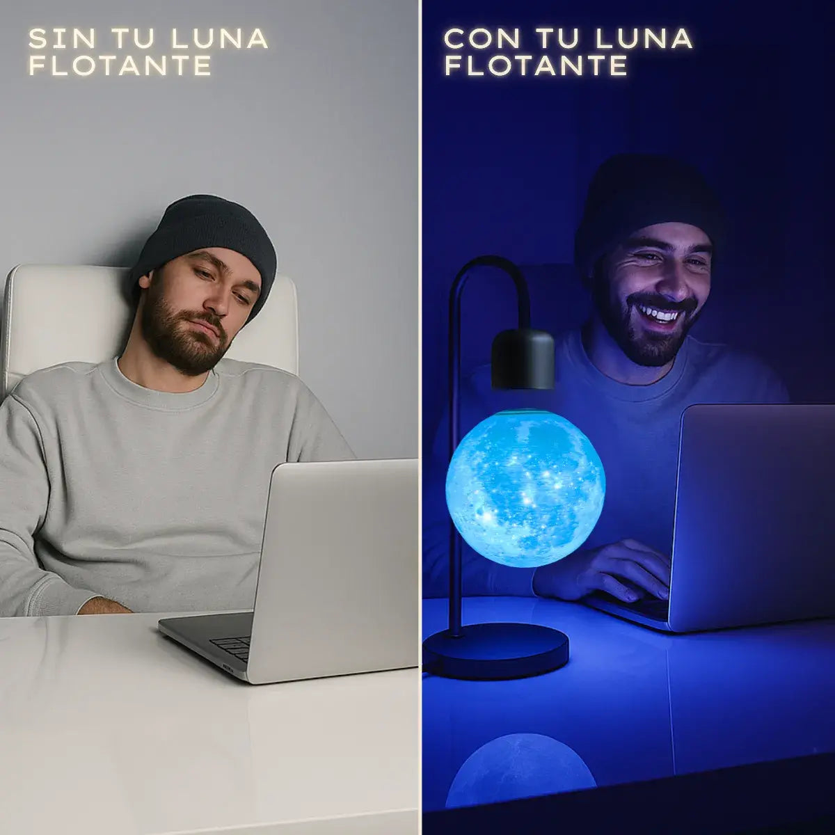 Lámpara Lunaticz Flotante - 7C - Transformá tu espacio